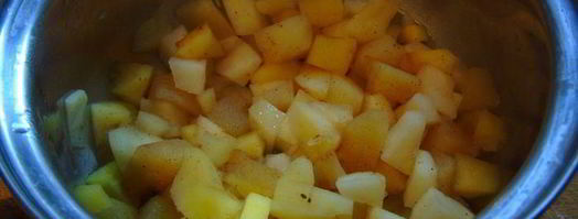 яблочные сырники в овсяной панировке без муки. Шаг 2