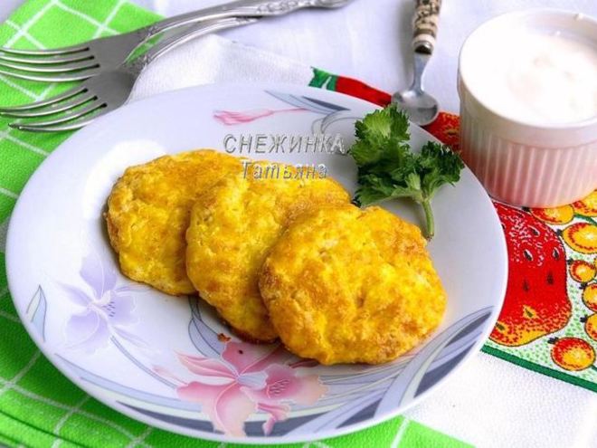 Рецепт запеченных нежных сырников из творога и риса