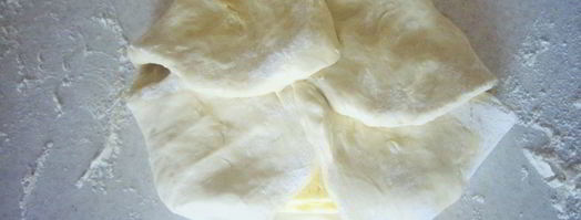 бездрожжевое слоеное тесто. Шаг 9