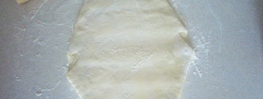 бездрожжевое слоеное тесто. Шаг 10