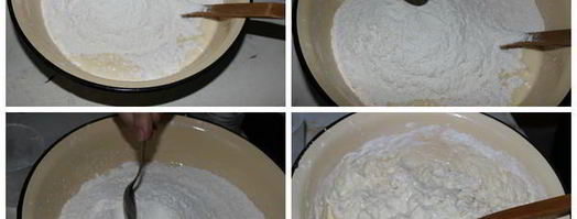 бездрожжевое тесто на кефире. Шаг 7