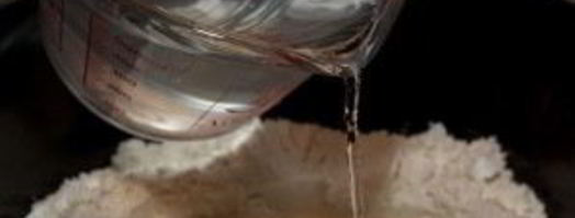 бездрожжевое тесто на воде. Шаг 2