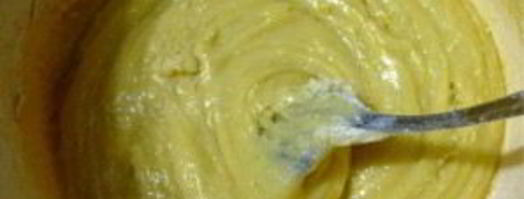 бисквитное тесто на сметане. Шаг 3