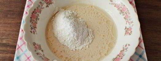 быстрое тесто для пирожков без дрожжей. Шаг 5