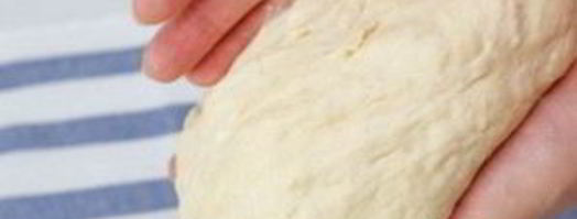 быстрое тесто на кефире для пирожков. Шаг 5