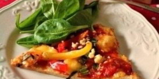 Диетическое тесто для пиццы