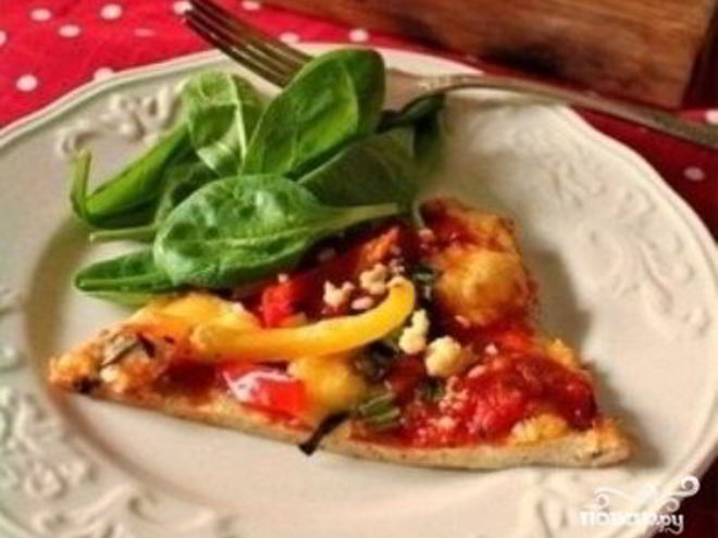 Рецепт диетического теста для пиццы