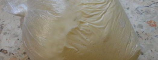 дрожжевое тесто без хлопот для пирожков. Шаг 4