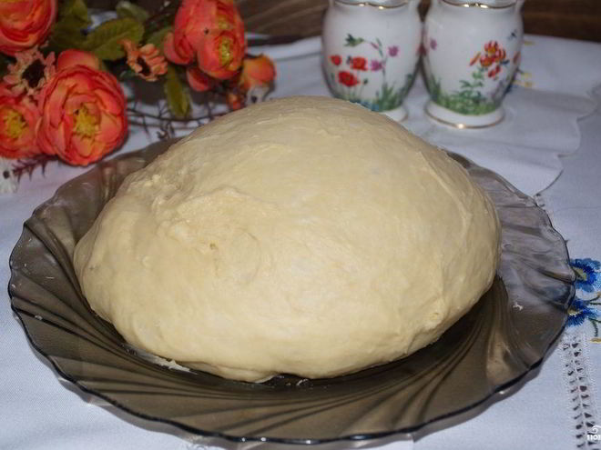 Рецепт дрожжевого теста для пирога