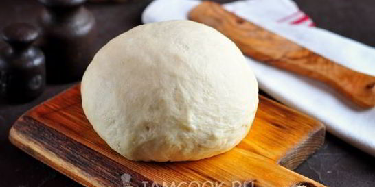 Дрожжевое тесто для пиццы