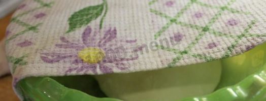 дрожжевое тесто для ватрушек. Шаг 11