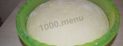 дрожжевое тесто для ватрушек. Шаг 12