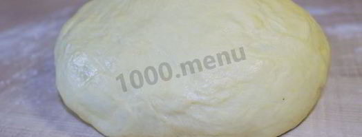 дрожжевое тесто для ватрушек. Шаг 10