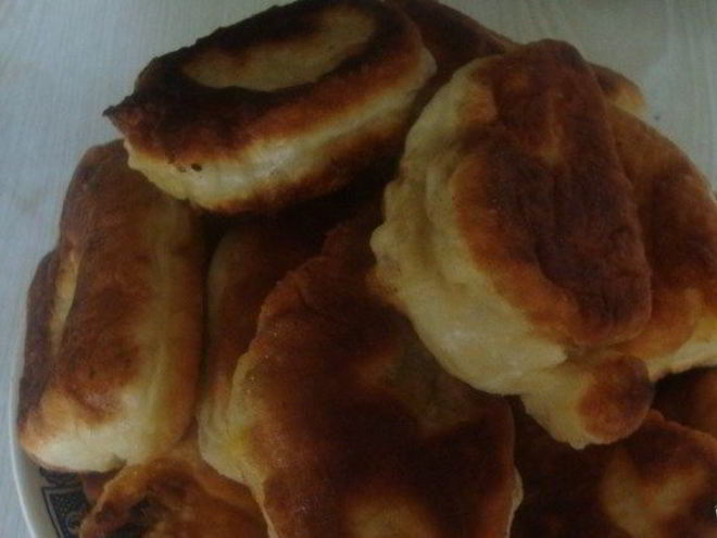 Рецепт дрожжевого теста для жареных пирожков