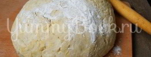 дрожжевое тесто на минеральной воде. Шаг 4