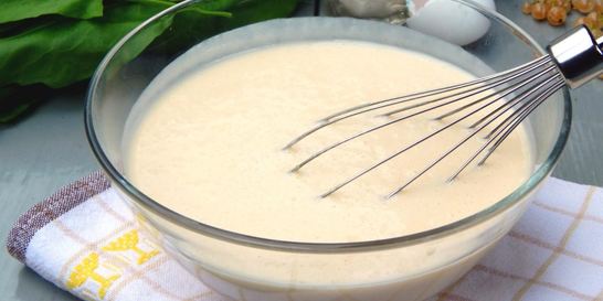Наливное тесто для пирога на кефире