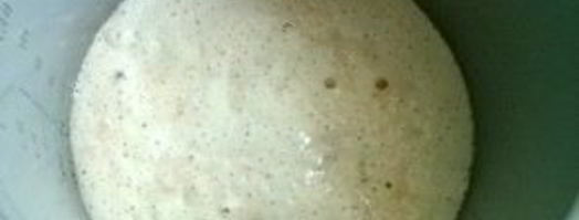 опарное дрожжевое тесто. Шаг 3