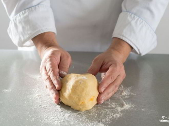 Рецепт песочного теста без масла