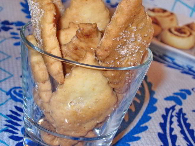 Рецепт постного песочного теста и изделия из него