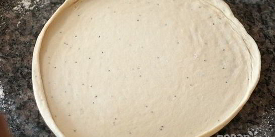 Пресное тесто для пиццы без дрожжей