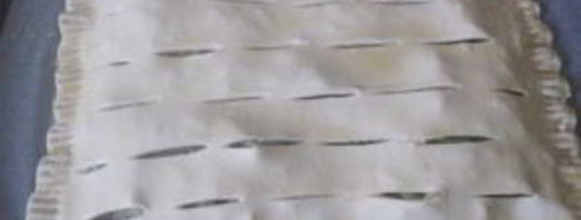 слоеное бездрожжевое тесто с капустой. Шаг 6