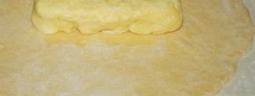 слоеное тесто для наполеона. Шаг 2