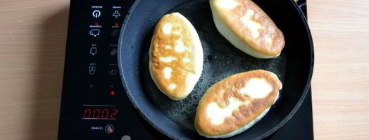 тесто без яиц и молока для пирожков. Шаг 12