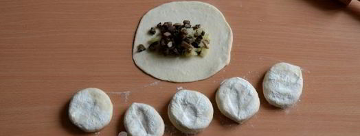 тесто без яиц и молока для пирожков. Шаг 9