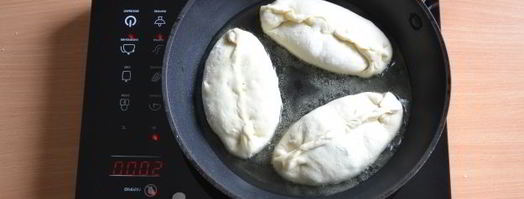 тесто без яиц и молока для пирожков. Шаг 11