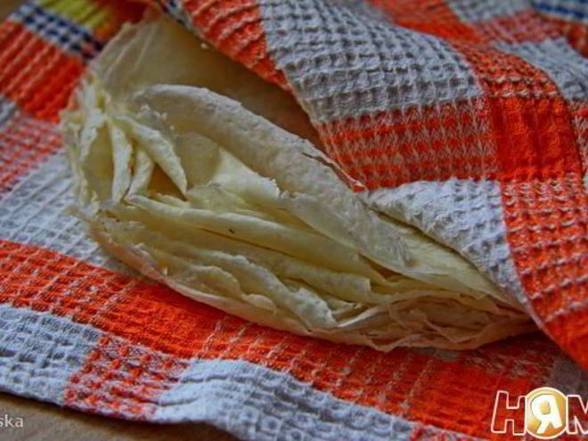 Рецепт теста брик