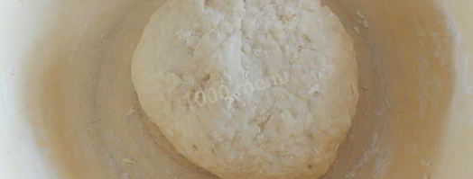 тесто для булочек на молоке. Шаг 6