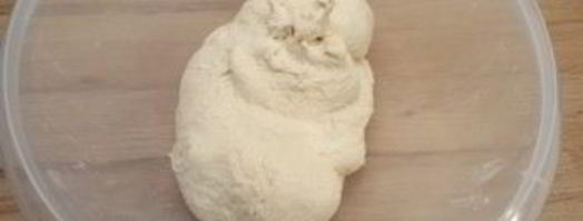 тесто для итальянской тонкой пиццы. Шаг 3