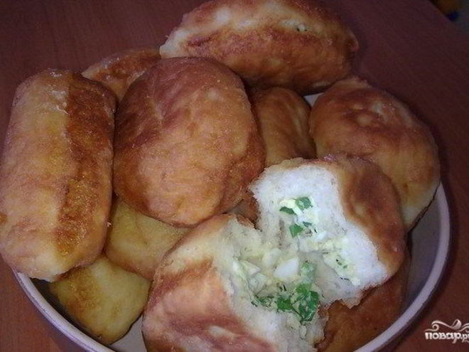 Рецепт теста для пирожков на сковороде