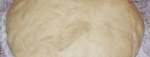 тесто для пирожков с сосиской. Шаг 3