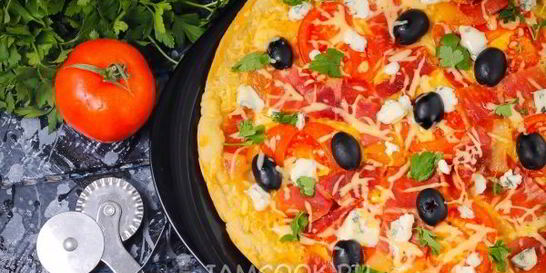 Тесто для пиццы без дрожжей на воде