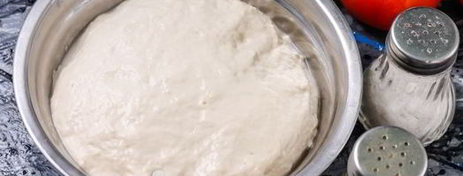 тесто для пиццы без дрожжей на воде. Шаг 6