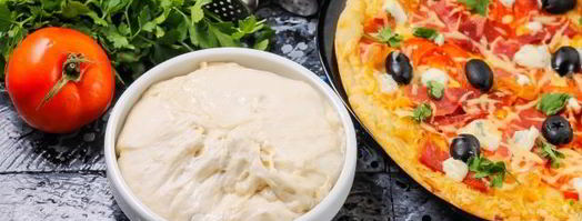 тесто для пиццы без дрожжей на воде. Шаг 10