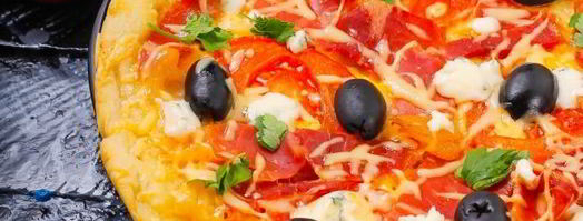 тесто для пиццы без дрожжей на воде. Шаг 12