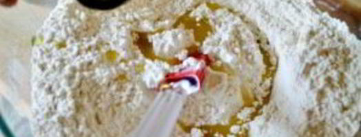 тесто для пиццы быстро. Шаг 2