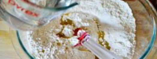 тесто для пиццы быстро. Шаг 3