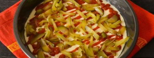 тесто для пиццы на кислом молоке. Шаг 12