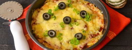 тесто для пиццы на кислом молоке. Шаг 15