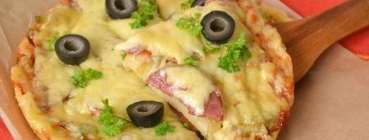 тесто для пиццы на кислом молоке. Шаг 16