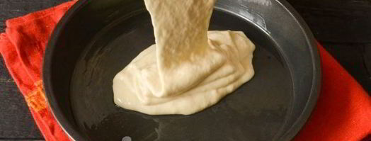 тесто для пиццы на кислом молоке. Шаг 9