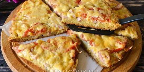 Тесто для пиццы на сметане и майонезе