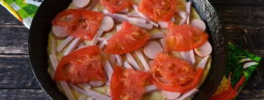 тесто для пиццы на сметане и майонезе. Шаг 10