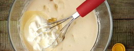 тесто для пиццы на сметане. Шаг 4