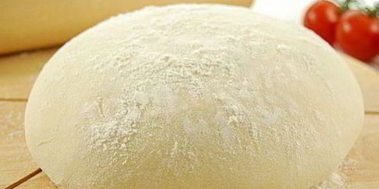 Тесто для пиццы на сухих дрожжах и оливковом масле