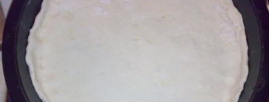 тесто для пиццы на сухих дрожжах и оливковом масле. Шаг 3