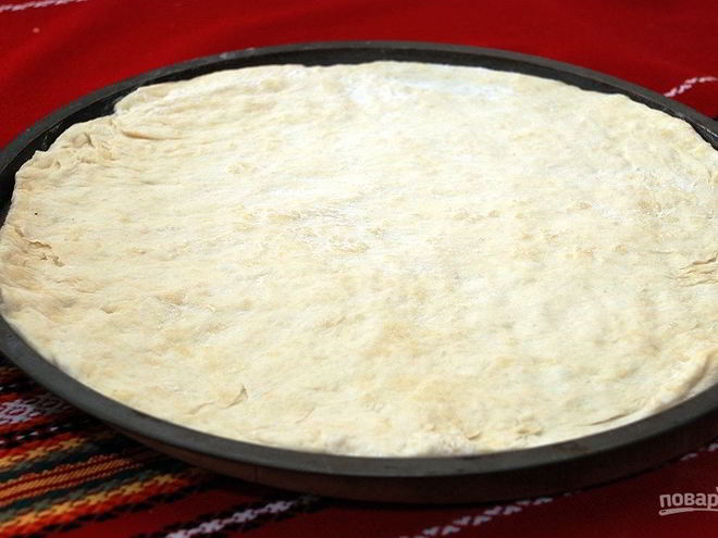 Рецепт теста для пиццы